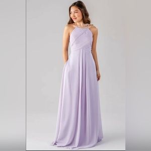 NEW 🔥 AW Bridal Lilac Chiffon Dress
